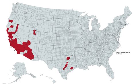 In N Out Locations Map - Map Pasco County