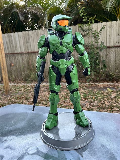 Halo Master Chief Statue - Etsy