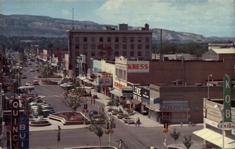 Aerial View of downtown Grand Junction Colorado