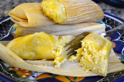 Receta de Tamales de Elote Con Chile Verde