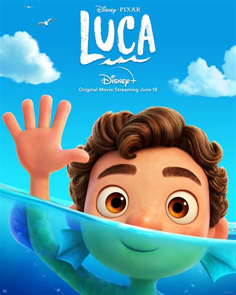 Nuevos pósters de los personajes de 'Luca'