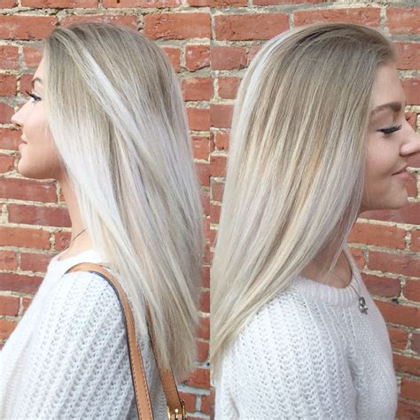 Icy blonde ombré | Hair styles, Icy blonde hair, Blonde hair