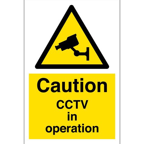 CCTV In Operation Signs - from Key Signs UK