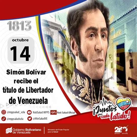 Simón Bolívar recibe el título de Libertador de Venezuela – MPPS