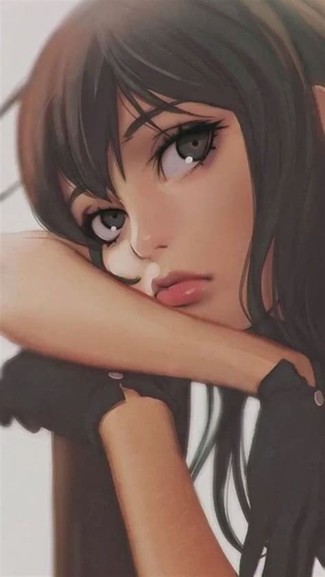 Beautiful Cartoon Girl, sad girl, cartoon, anime, HD phone wallpaper ...