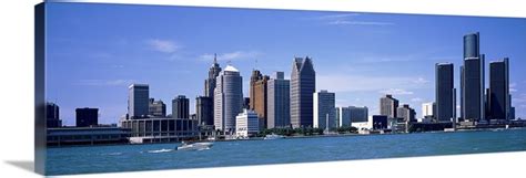 Skyline Detroit MI | Great Big Canvas