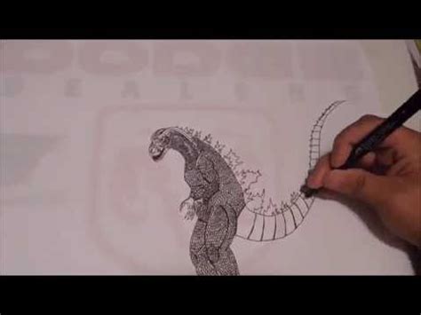 Godzilla (1954) Drawing - YouTube