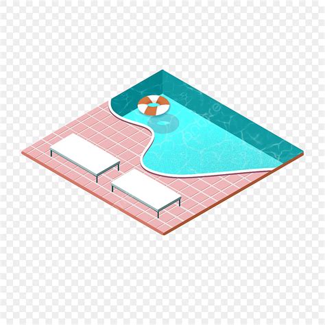 Pink Aesthetic PNG Picture, Aesthetic Pink Pool, Pool, Aesthetic, 3d PNG Image For Free Download