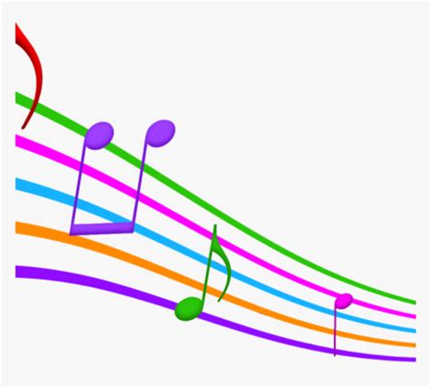 Music Notes Images Free Clip Art Clipart Musical At - Colored Musical Notes Clip Art, HD Png ...