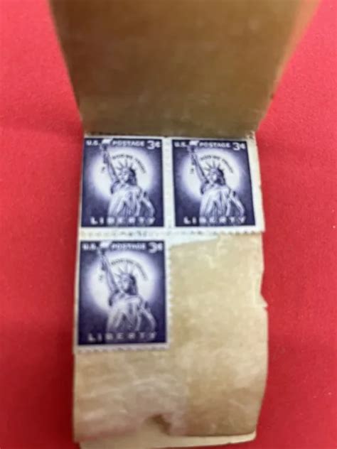 50% DROP-RARE 3 Cent Us Postage Stamp Purple Statue Of Liberty Still In Booklet $150.00 - PicClick