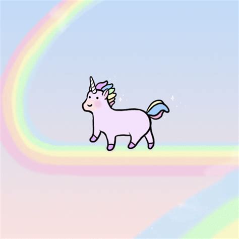 GIFs de unicornio - 100 imágenes animadas de estos fabulosos animales