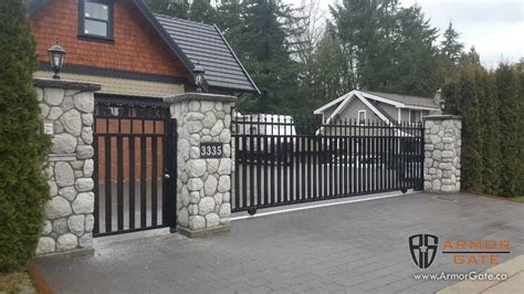 Sliding Gates | Driveway Gates | Langley, Surrey, Salmon Arm, Vancouver Area | Custom Sheet ...