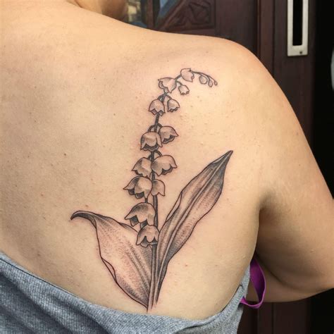 Lily of the Valley by Erik De Haan at Papanatos Tattoo, Den Hague - Imgur | Tattoos, Palm size ...