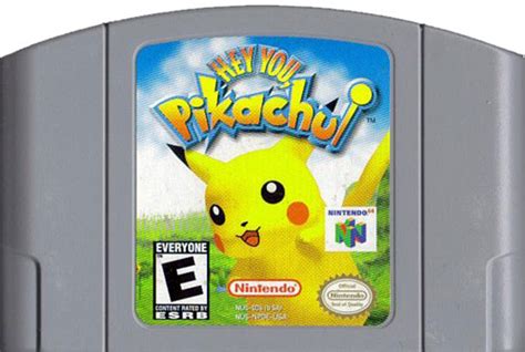 Hey You, Pikachu! Nintendo 64 N64 Game For Sale | DKOldies