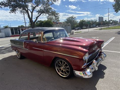 1955 Chevrolet Bel Air Resto Mod at Kissimmee 2021 as F23 - Mecum Auctions