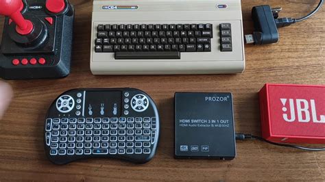 THE c64 Mini - Audio OUT, Keyboard, more Games, USB HUB Add-ons - YouTube