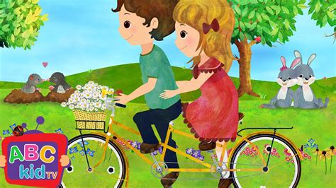 Daisy Bell / Bicycle Built for Two (2D) | Cocomelon (ABCkidTV) Nursery ...