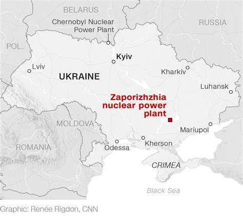 The Zaporizhzhia nuclear power plant generates about 20% of Ukraine's electricity