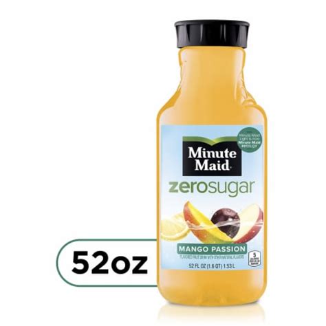 Minute Maid Zero Mango Passionfruit No Sugar Added Fruit Juice Drink, 52 fl oz - Kroger