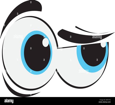 side eye cartoon eyes icon Stock Vector Art & Illustration, Vector Image: 112948740 - Alamy