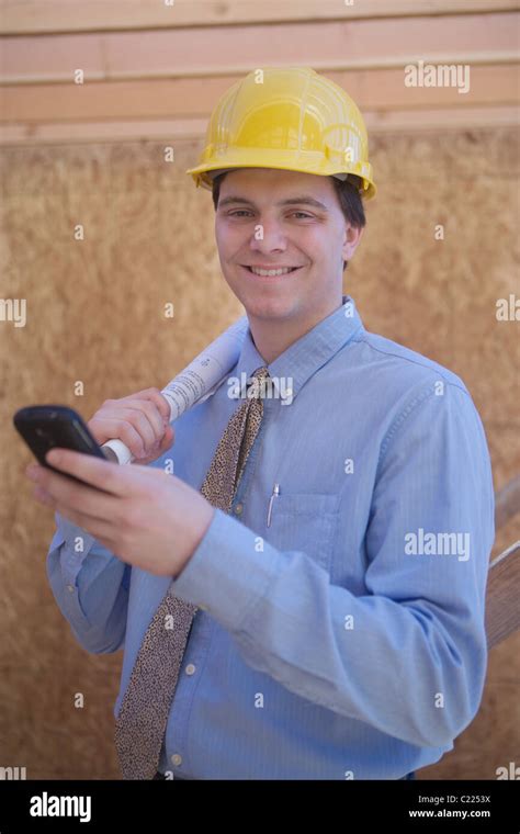 Building site inspection Stock Photo - Alamy