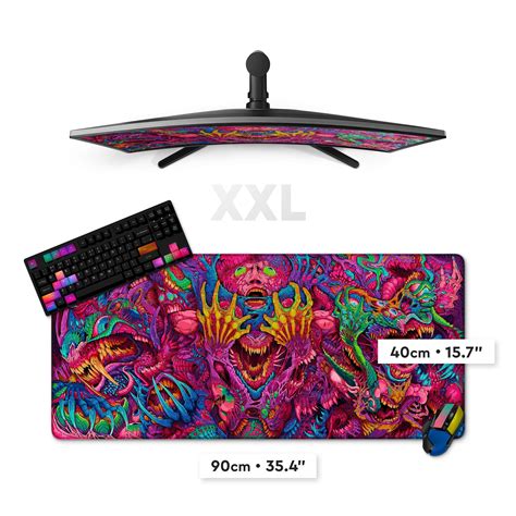 XXL Custom Gaming Mouse Pad / Deskmat (35.4″x15.7″) | Specter Labs