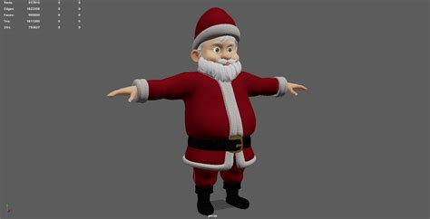 3D Santa Clause - TurboSquid 1829493