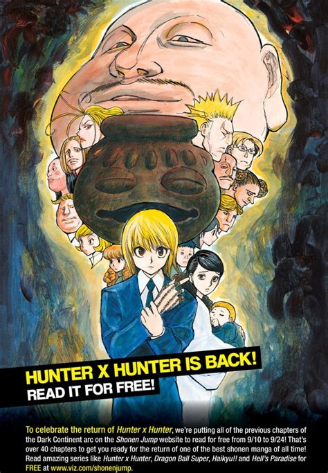 Hunter X Hunter Manga Dark Continent Arc - Manga