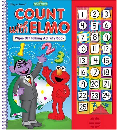 Sesame Street: Count with Elmo (Wipe Off Sound Activity Book) - Richter, Dana: 9780785363934 ...