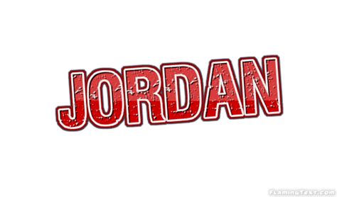 Jordan Logo | Free Name Design Tool from Flaming Text