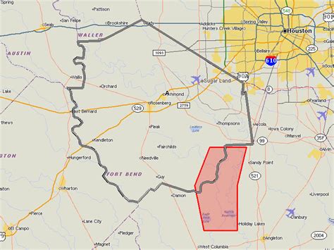 Brazos River Flooding Map