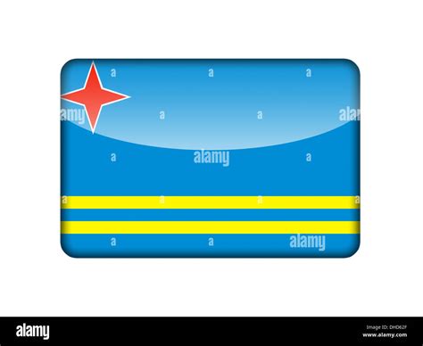 The Aruba Flag Stock Photo - Alamy