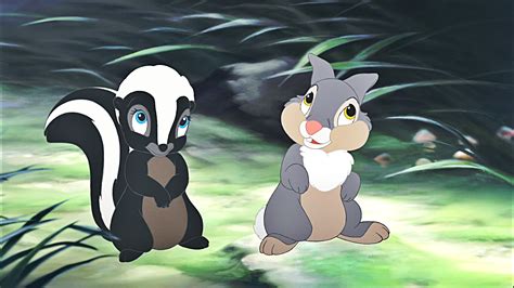 Walt Disney Screencapture of Flower and Thumper from "Bambi 2" (2006) | Disney characters images ...
