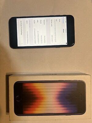 Apple iPhone SE 3rd Gen. - 64GB - Midnight (Unlocked) 194253012580 | eBay