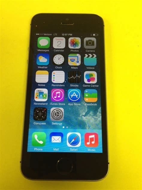 Apple iPhone 5s - 16GB Space Gray (Factory Unlocked) - Great Condition ...