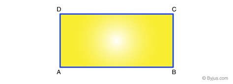 Properties of Rectangle | Definition, Formulas, and Examples