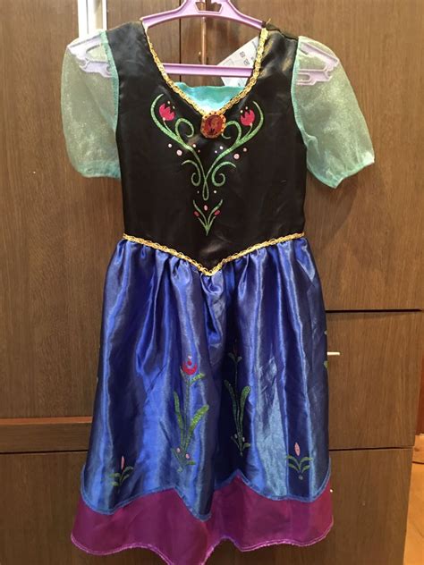 Ana frozen costume, Babies & Kids, Babies & Kids Fashion on Carousell