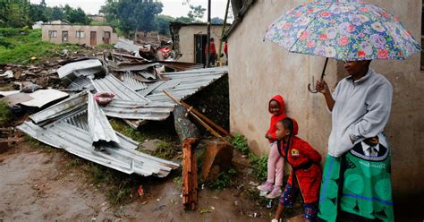 More than 400 people were killed in South Africa floods last month ...