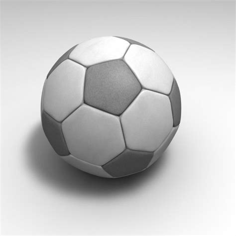 Football (soccer ball) Free 3D Model - .3ds .obj .c4d .sldprt - Free3D