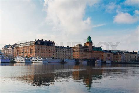 skyline of Stockholm, Sweden | Stock image | Colourbox