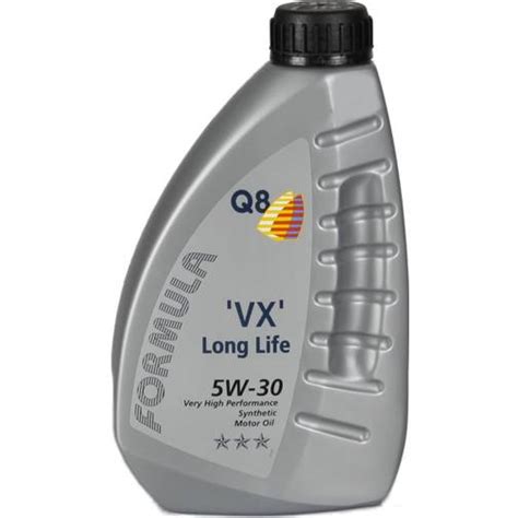 Q8 Oils Formula VX Long Life 5W-30 Motor Oil 1L • Price