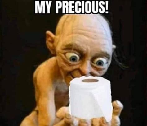 My Precious | Toilet Paper Crisis | Know Your Meme