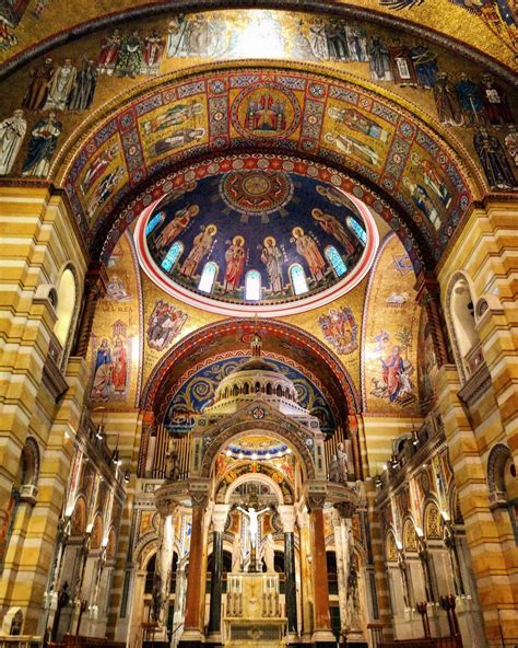 The beautiful Cathedral Basilica of St. Louis, where I was lucky enough to celebrate Mass this ...