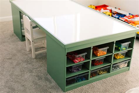 DIY Lego table. IKEA HACK that got people talking - If Only April