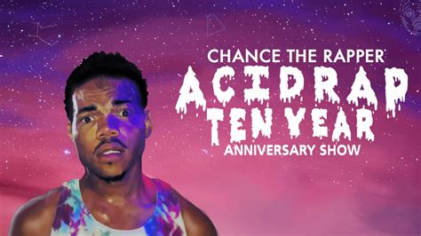 Chance the Rapper Adds More Acid Rap 10th Anniversary Concerts