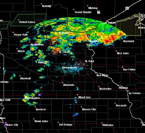 Interactive Hail Maps - Hail Map for Sartell, MN