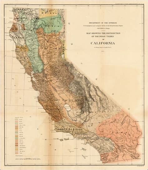 Maps of Native American Tribes & Indian Reservations in the United States | Indian tribes ...