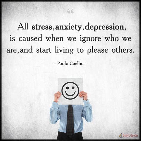 All stress, anxiety, depression, is caused when we ignore who we are, and start living | Popular ...