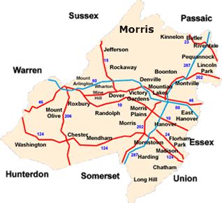 Sussex County Nj Map With Towns