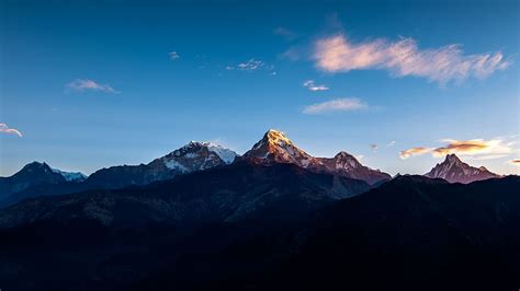 HD wallpaper: soil covered mountains, landscape, sunlight, blurred, Nepal, Himalayas | Wallpaper ...